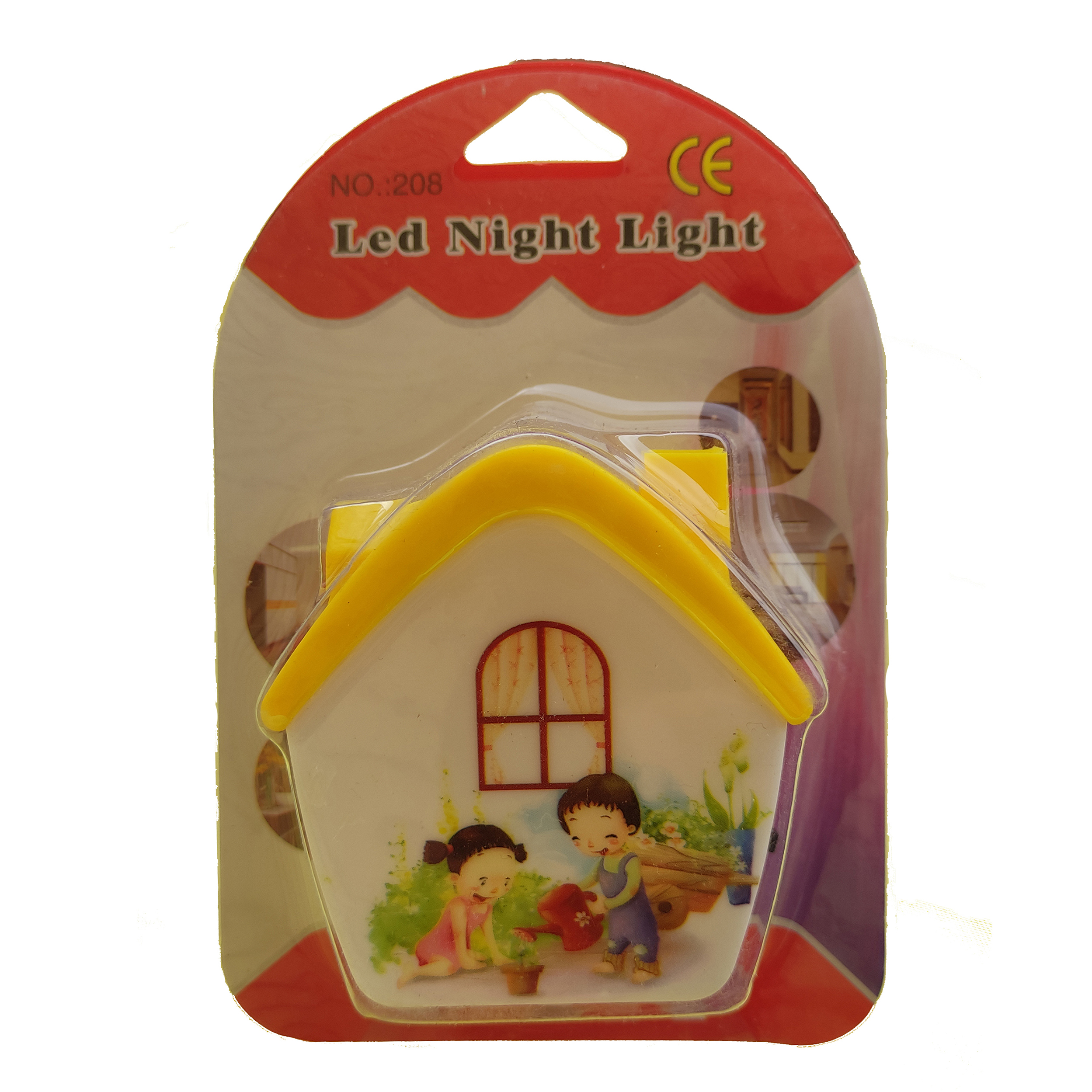 چراغ خواب کودک مدل پریزی طرح کلبه