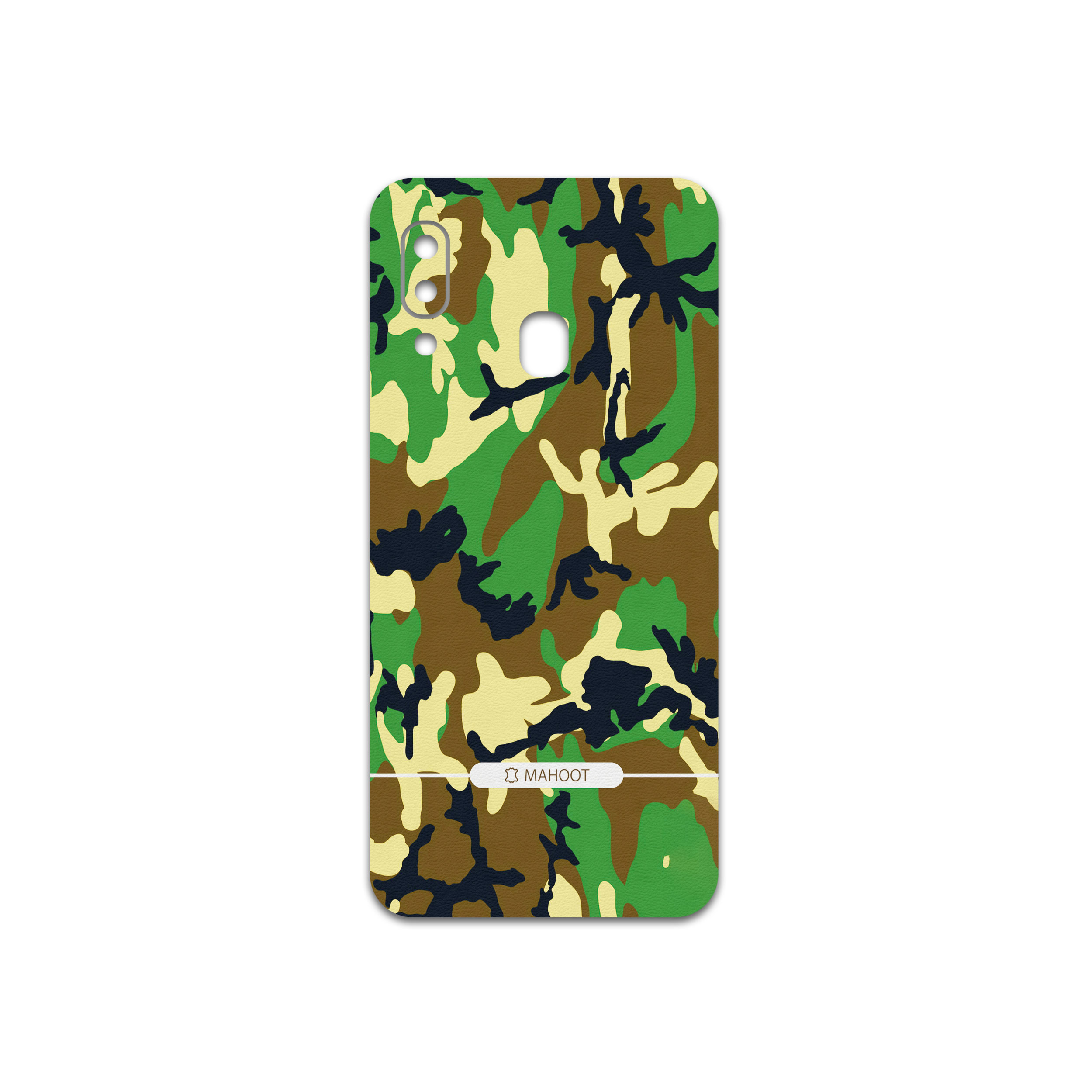 برچسب پوششی ماهوت مدل Army-Green1-Pattern مناسب برای گوشی موبایل سامسونگ Galaxy A20e