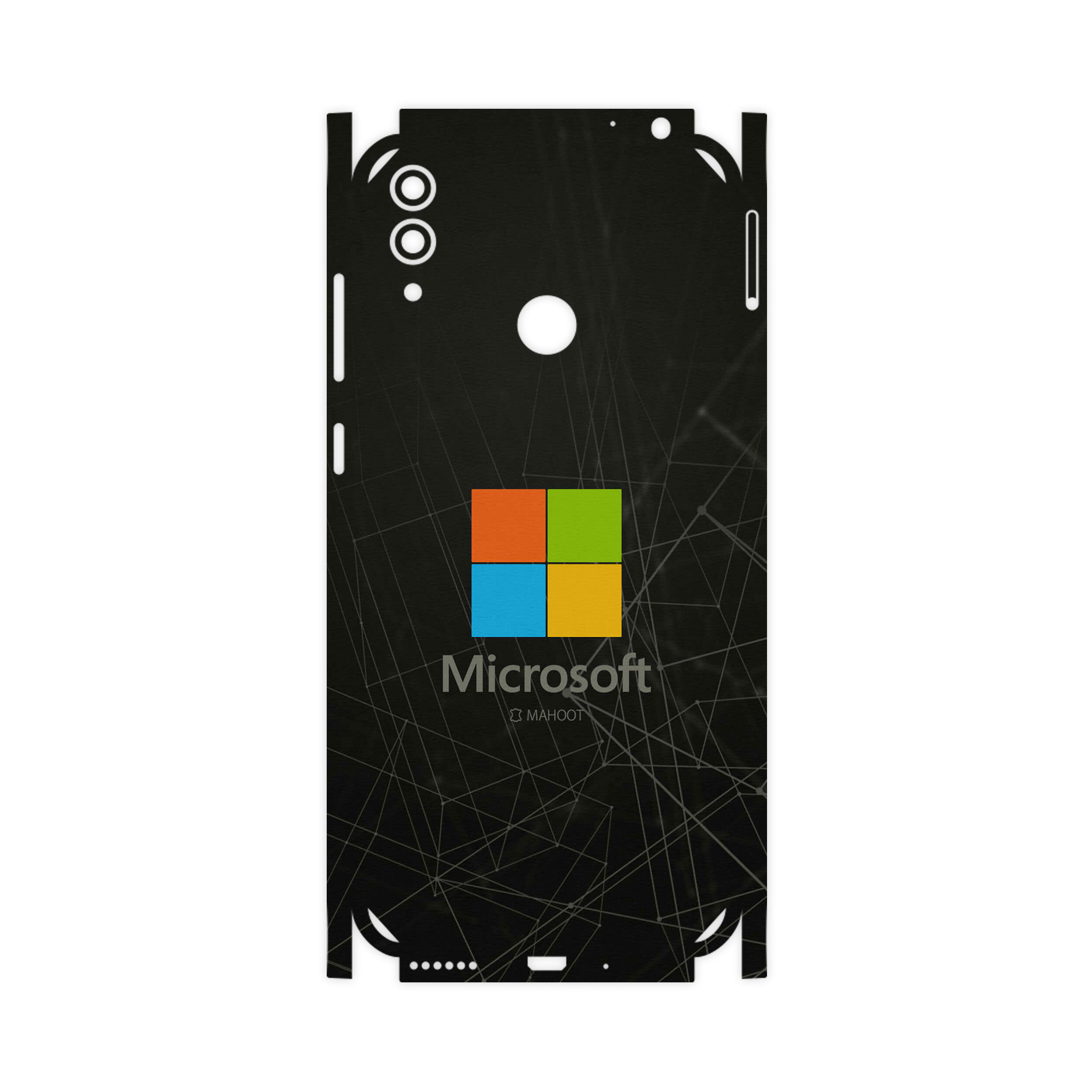 برچسب پوششی ماهوت مدل Mcrsft-FullSkin مناسب برای گوشی موبایل آنر 8C