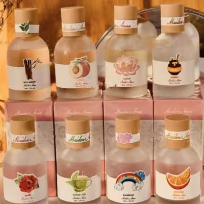 عطر بیکینی درب چوبی دایره ایMAIDEN ANNA