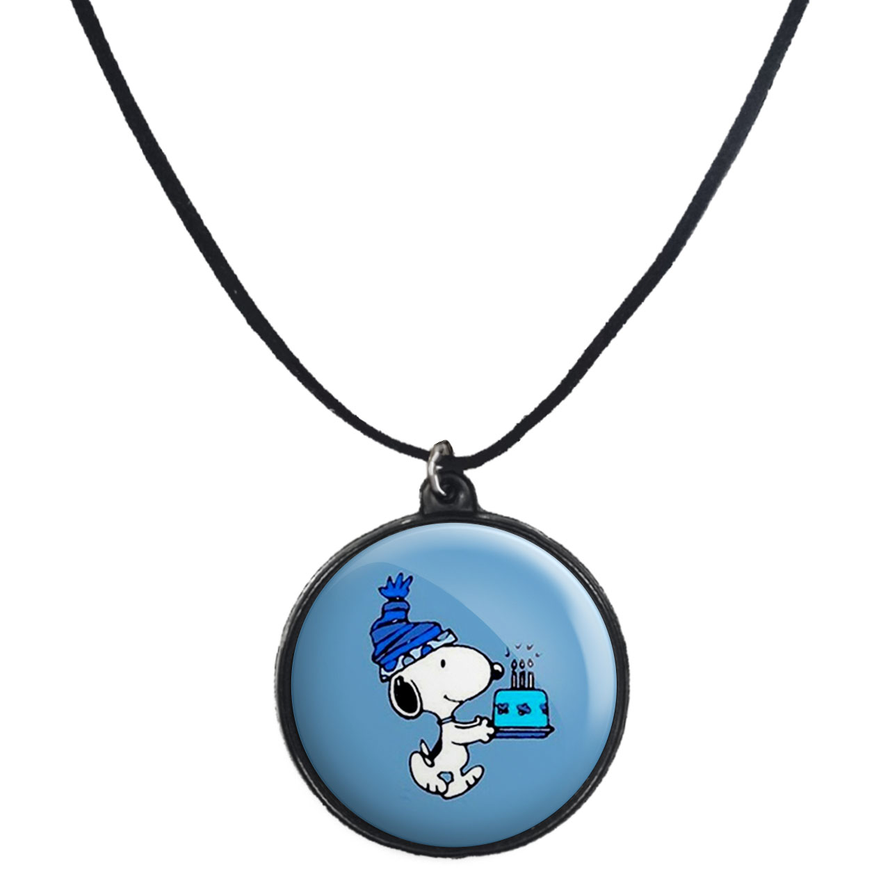 گردنبند پرمانه طرح اسنوپی کد pmb.14521