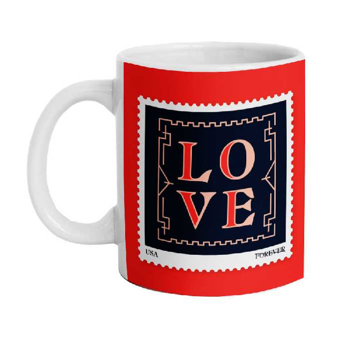 ماگ دارلی طرح عاشقانه مدل MG1338