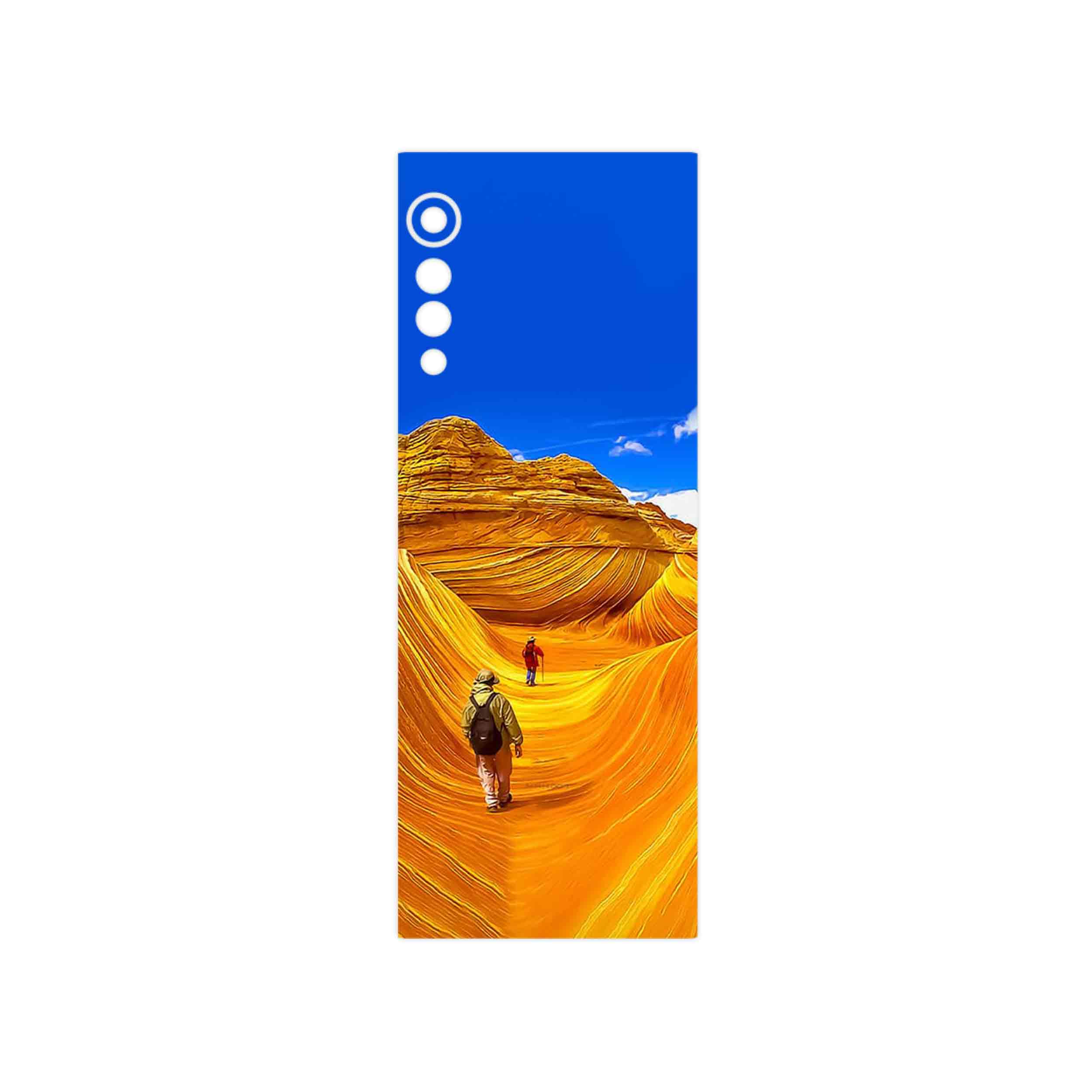برچسب پوششی ماهوت مدل Amazing Rocks مناسب برای گوشی موبایل ال جی Velvet 5G
