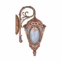 چراغ دیواری حیاطی و پارکی تکشیدفام مدل مهرگان کد 8703-15