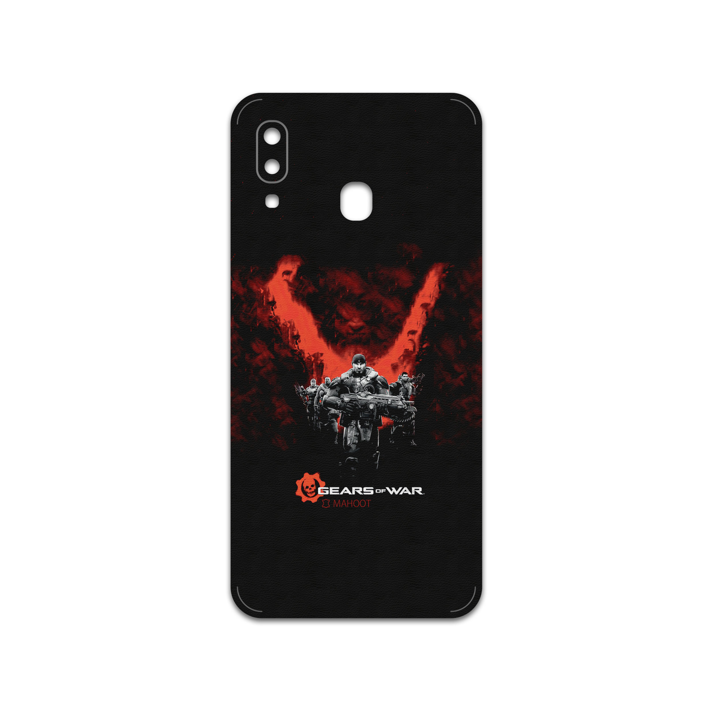 برچسب پوششی ماهوت مدل GEARS-OF-WAR-Game مناسب برای گوشی موبایل سامسونگ Galaxy M30