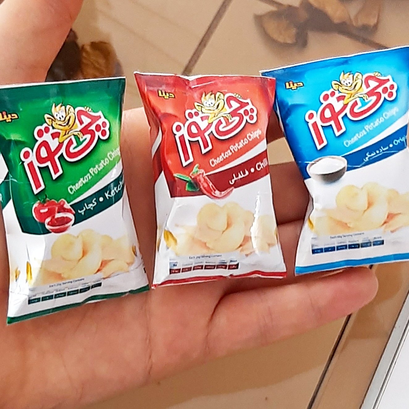 پک3تایی چیپس