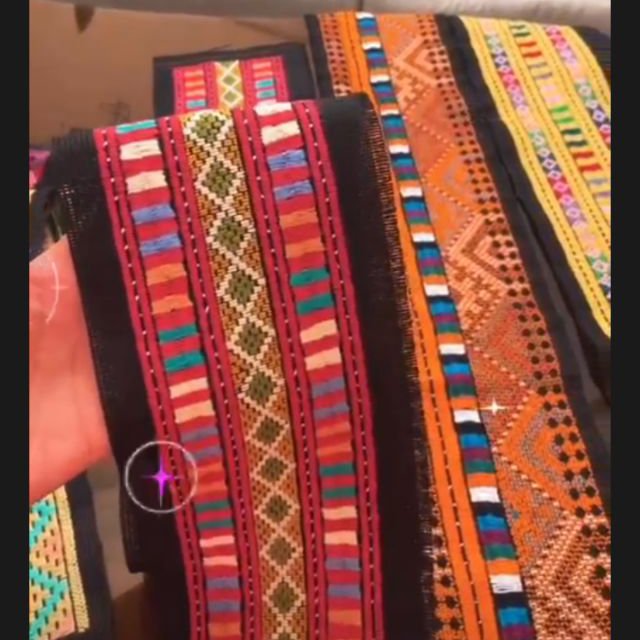 نوار سوزن دوزی شده