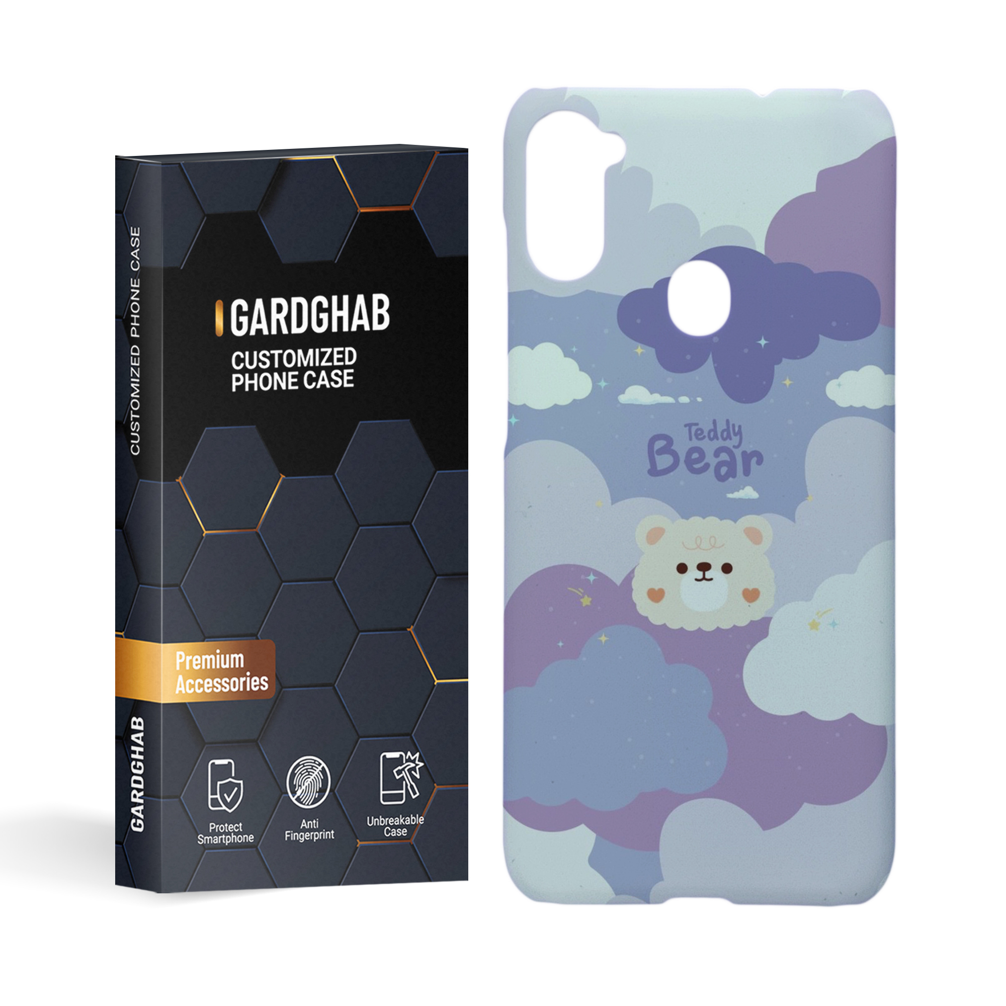  کاور گارد قاب مدل دخترانه مناسب برای گوشی موبایل سامسونگ galaxy a11