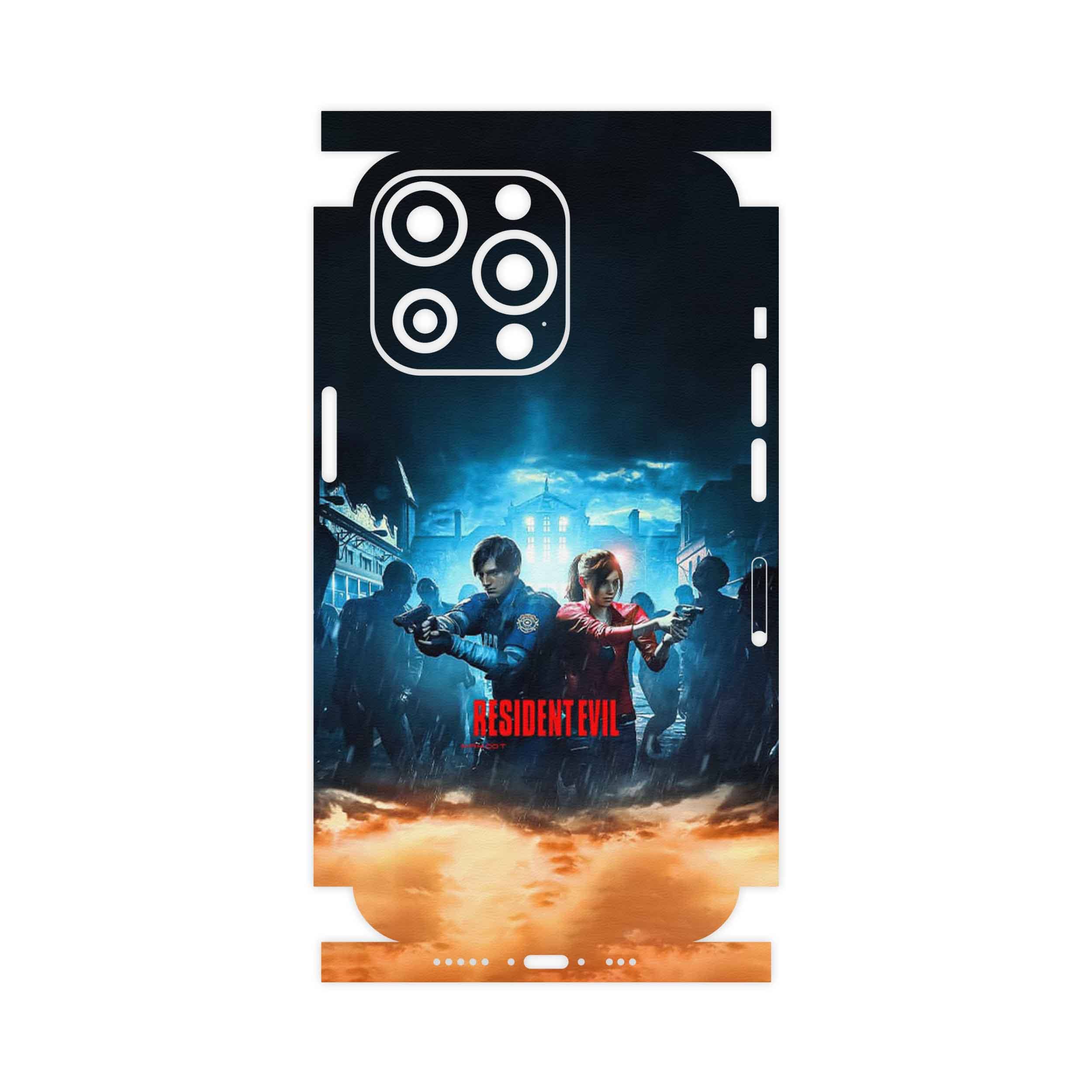 برچسب پوششی ماهوت مدل Residentevil Game Series-FullSkin مناسب برای گوشی موبایل اپل iphone 13 Pro