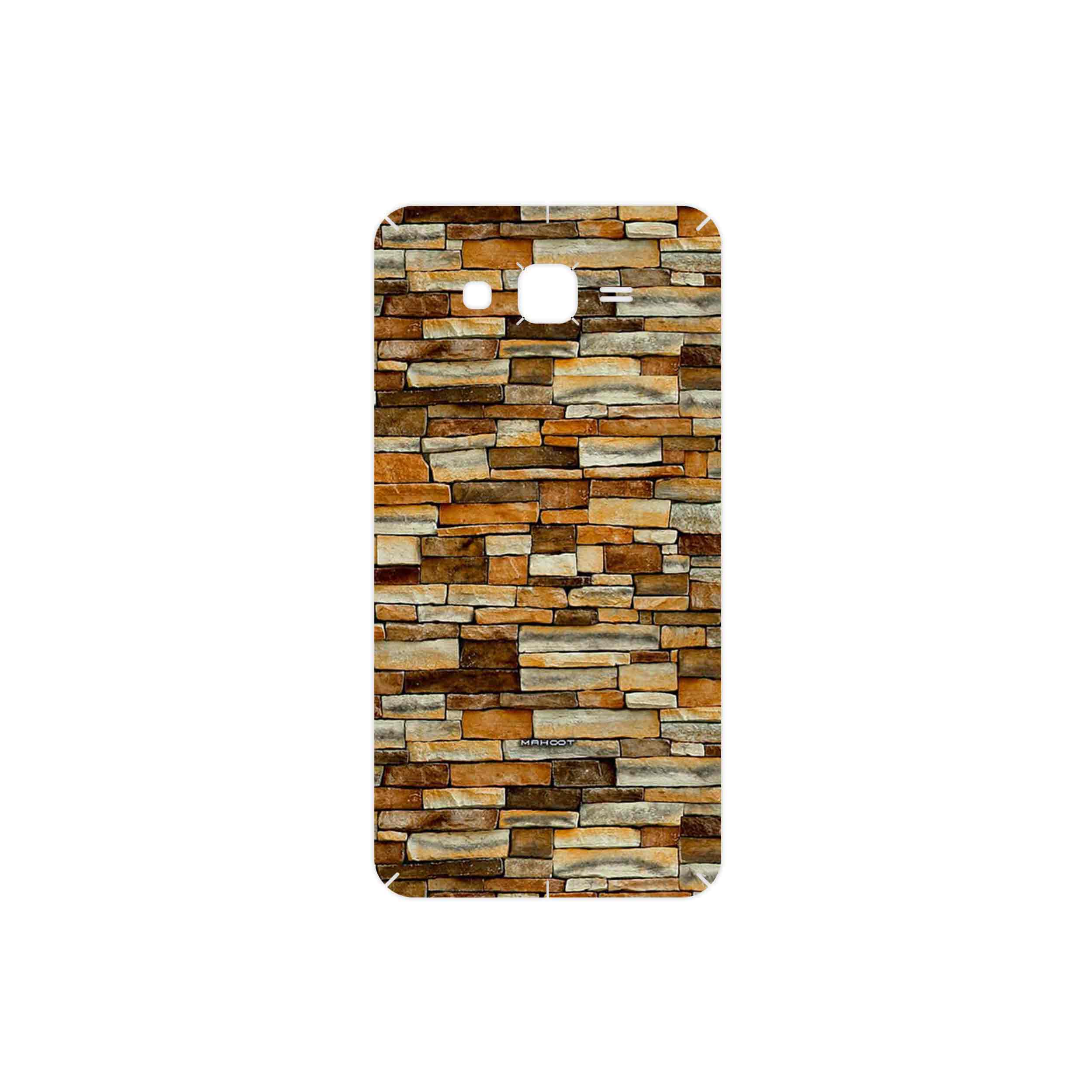 برچسب پوششی ماهوت مدل brickwall مناسب برای گوشی موبایل سامسونگ Galaxy J7 2015