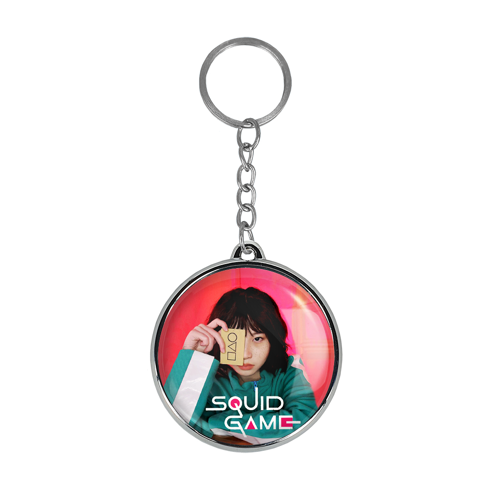 جاکلیدی خندالو طرح کانگ سه بیوک Squid Game مدل دوطرفه کد 1082710822 