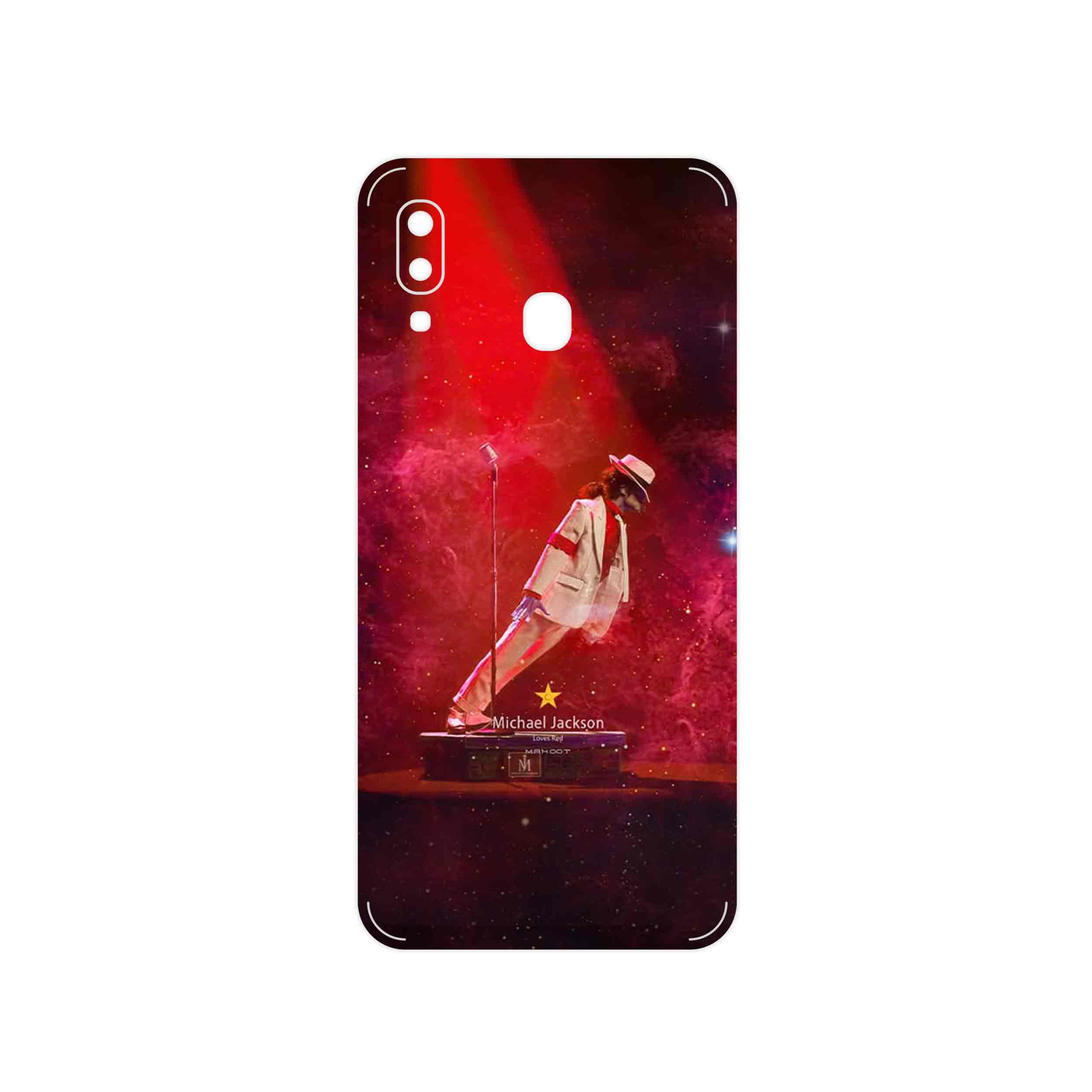 برچسب پوششی ماهوت مدل Michael Jackson مناسب برای گوشی موبایل سامسونگ Galaxy A20