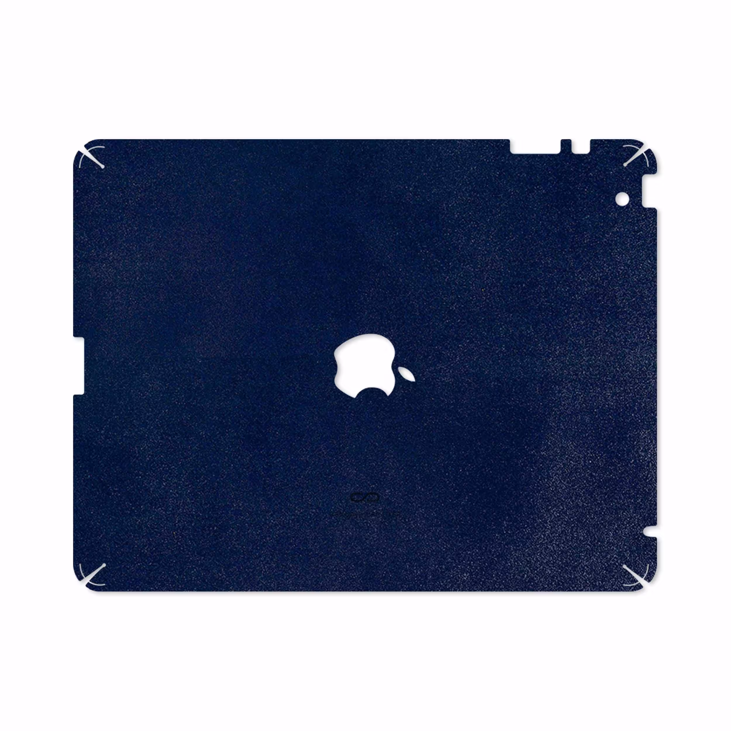 برچسب پوششی ماهوت مدل Deep-Blue-Leather مناسب برای تبلت اپل iPad 2 2011 A1397