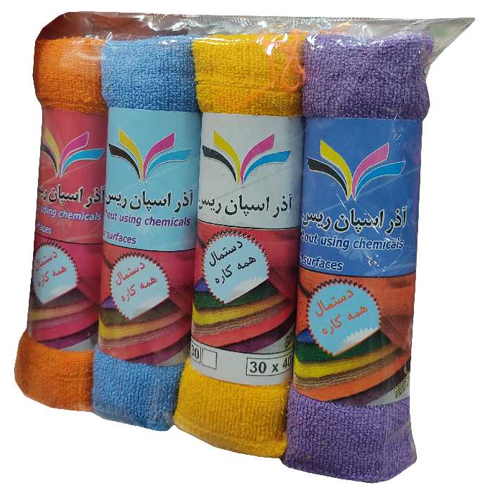  دستمال نظافت مدل همه کاره کد 4030 بسته 4 عددی