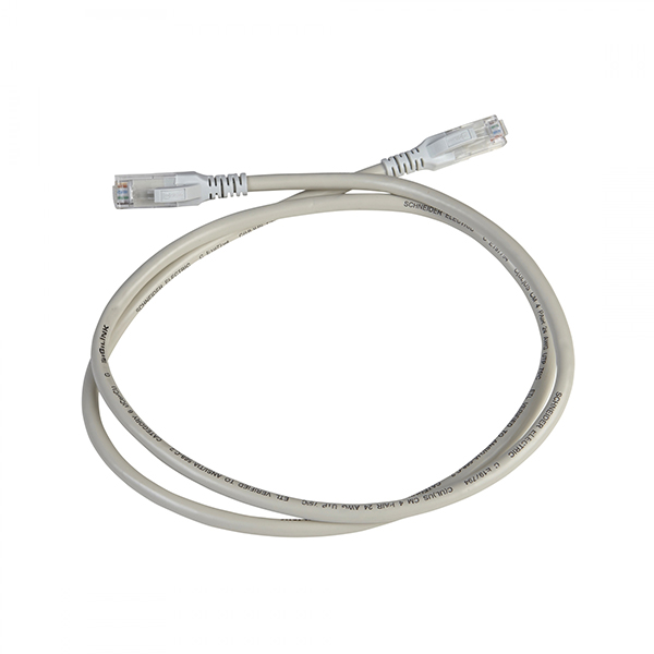 پچ کورد یک متری Schneider مدل DC6PCURJ01GYM - فروشگاه اینترنتی طیف سنتر