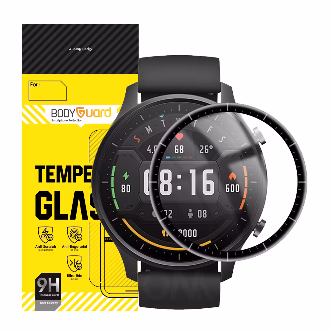 محافظ صفحه نمایش بادیگارد مدل PMMA مناسب برای ساعت هوشمند شیائومی Mi Watch Color