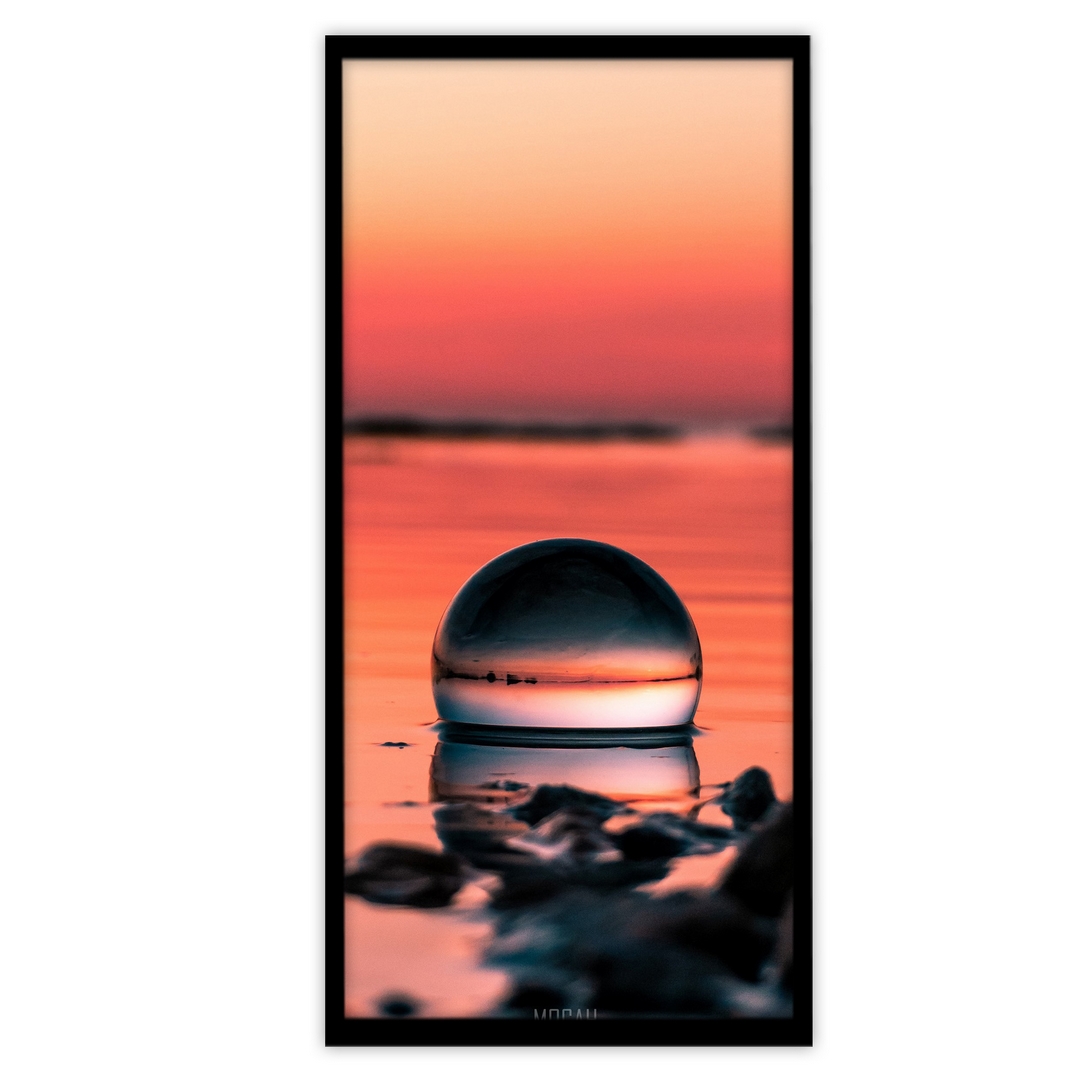 تابلو بکلیت طرح منظره غروب آفتاب مدل B-S3296