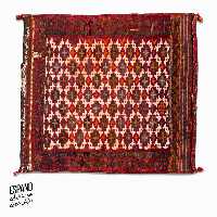 سفره آردی گلیمی نارنجی "اسپند"