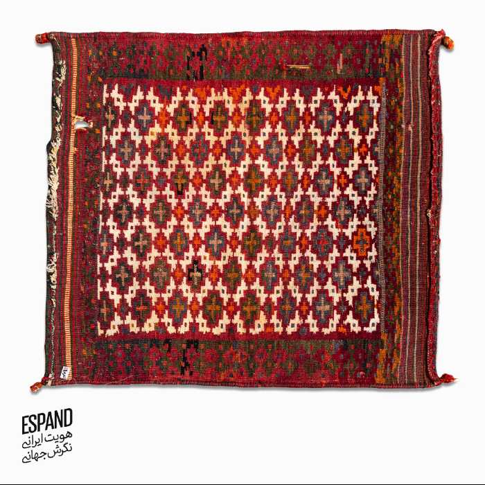 سفره آردی گلیمی نارنجی "اسپند"