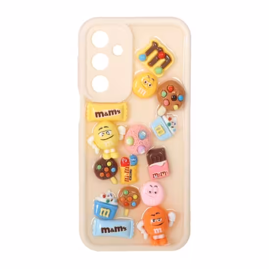 قاب گوشی موبایل رزینی Solid Case مدل m&amp;m