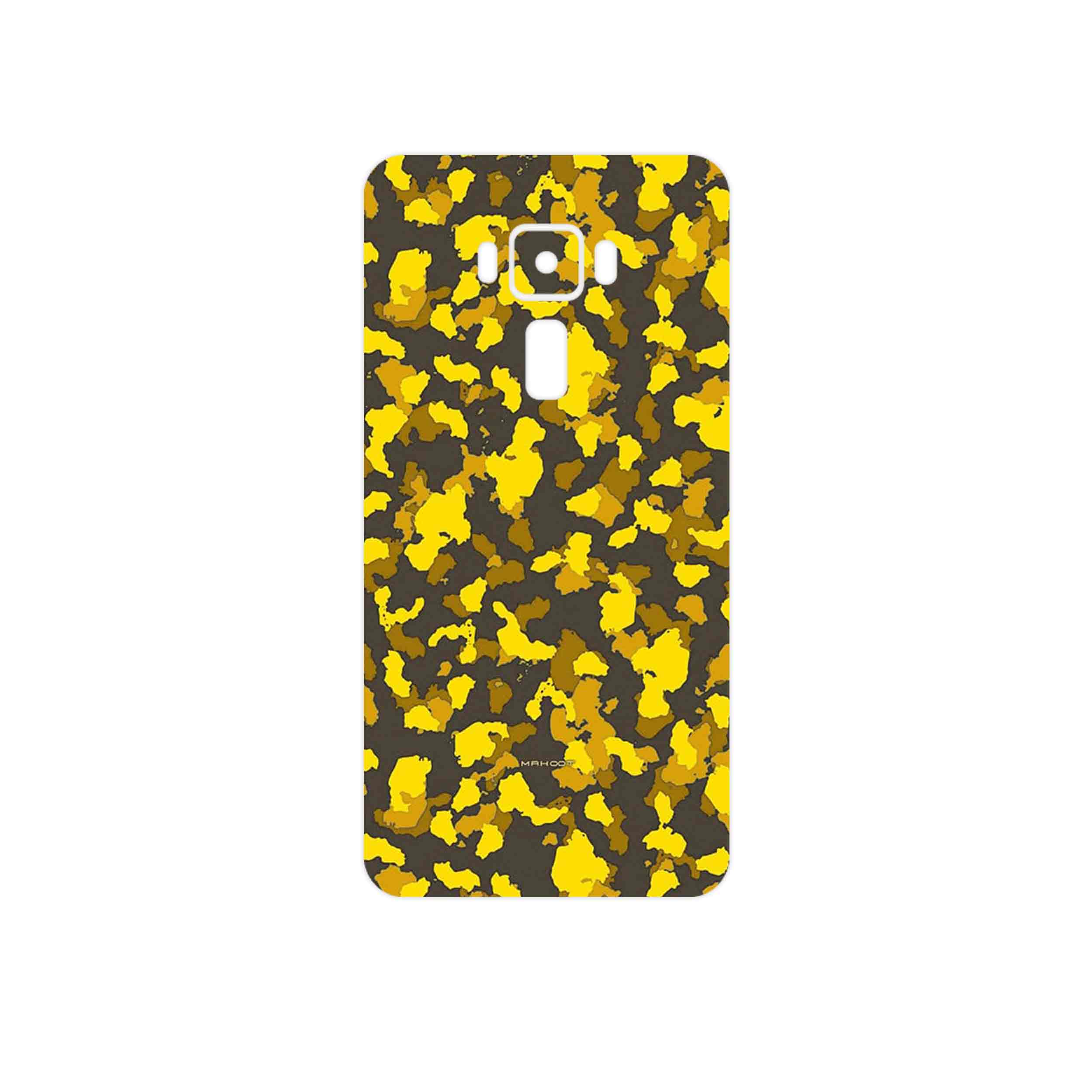 برچسب پوششی ماهوت مدل Yellow Infantry Army مناسب برای گوشی موبایل ایسوس Zenfone 3 Laser ZC551KL