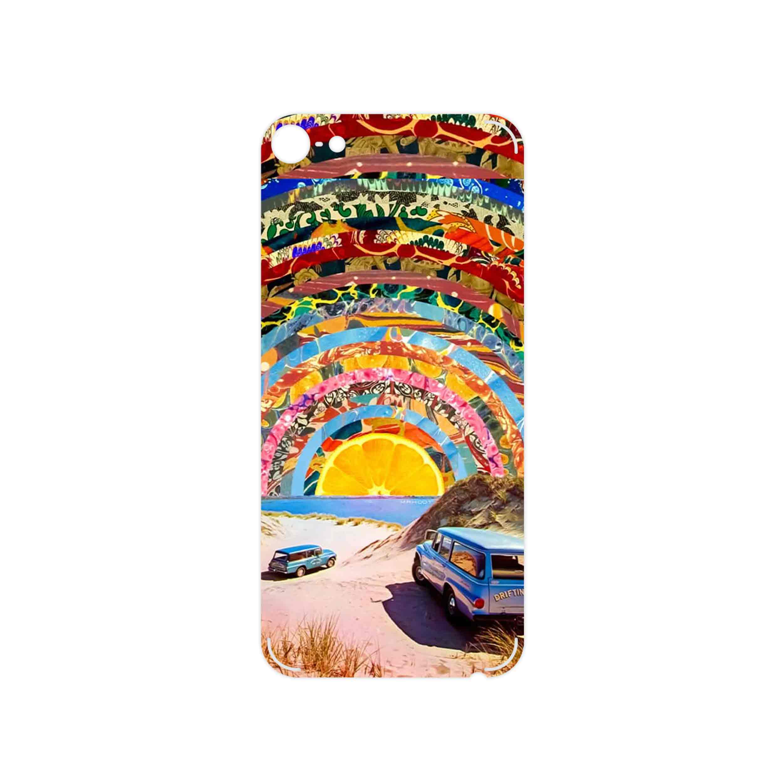 برچسب پوششی ماهوت مدل Collage of Orange Sky مناسب برای گوشی موبایل اپل iPod touch 6th generation