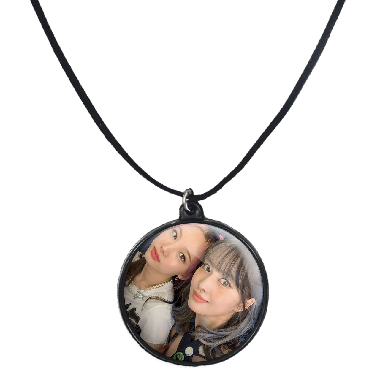 گردنبند پرمانه طرح تو ایس کد pmb.19558 مدل دو طرفه