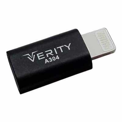 مبدل micro USB به لایتنینگ وریتی مدل A304