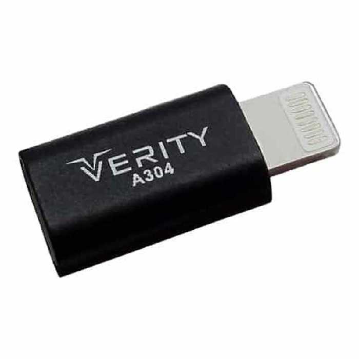 مبدل micro USB به لایتنینگ وریتی مدل A304