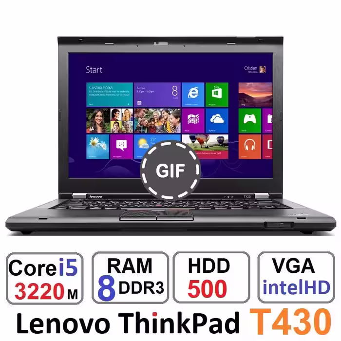 لپ تاپ لنوو Lenovo ThinkPad T430 Core i5 3220m رم8