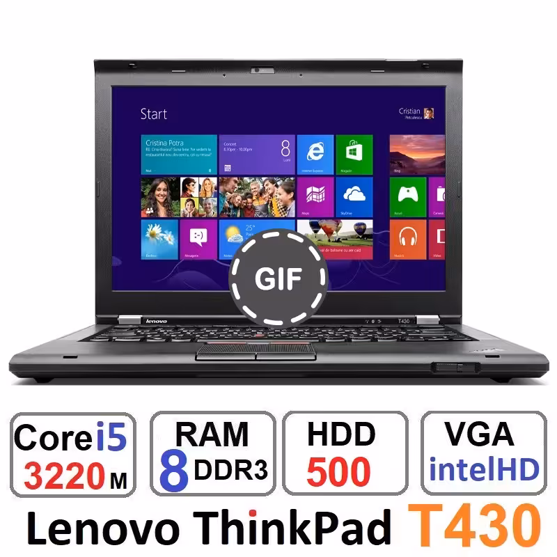 لپ تاپ لنوو Lenovo ThinkPad T430 Core i5 3220m رم8