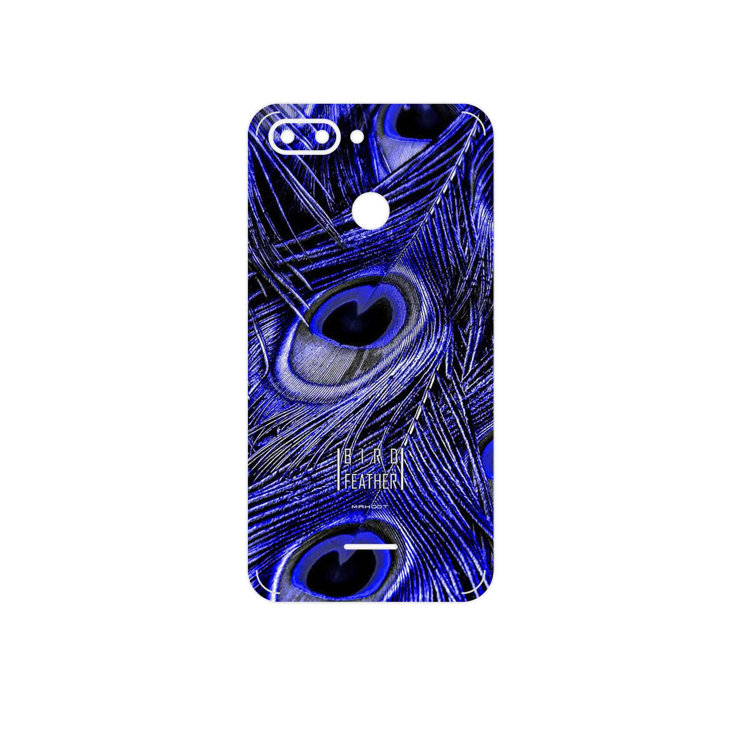 برچسب پوششی ماهوت مدل Purple Feather مناسب برای گوشی موبایل شیائومی Redmi 6