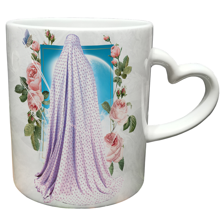 ماگ مدل دسته قلبی طرح روز مادر کد 71