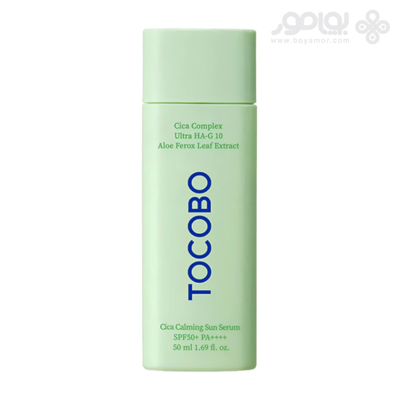 سرم ضد آفتاب تسکین دهنده توکوبو مدل CICA CALMING حجم 50 میل