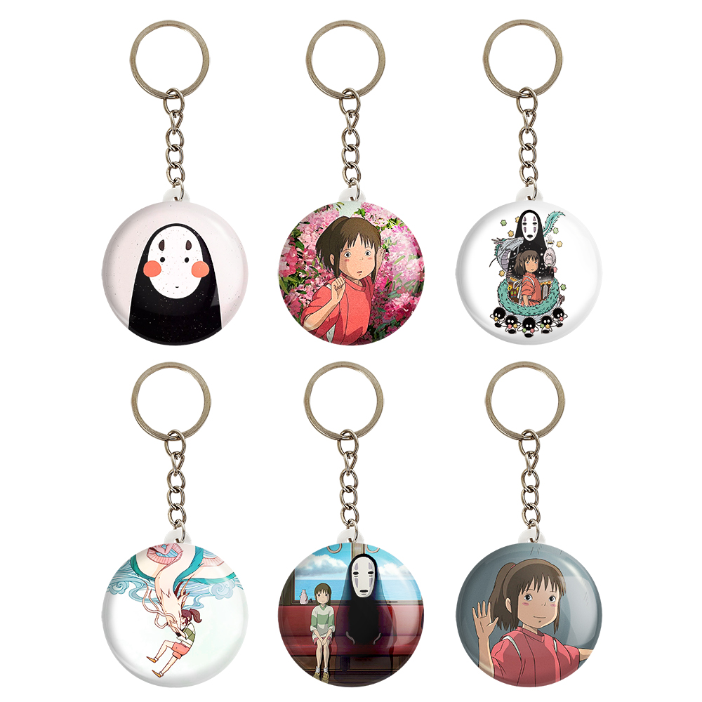 جاکلیدی خندالو مدل انیمه شهر اشباح کد 325A مجموعه 6 عددی