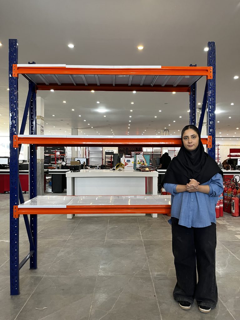 خرید و قیمت قفسه ایزی راک 3 طبقه سایز 200*60 ارتفاع 250 - قفسه‌بندی وکیلی