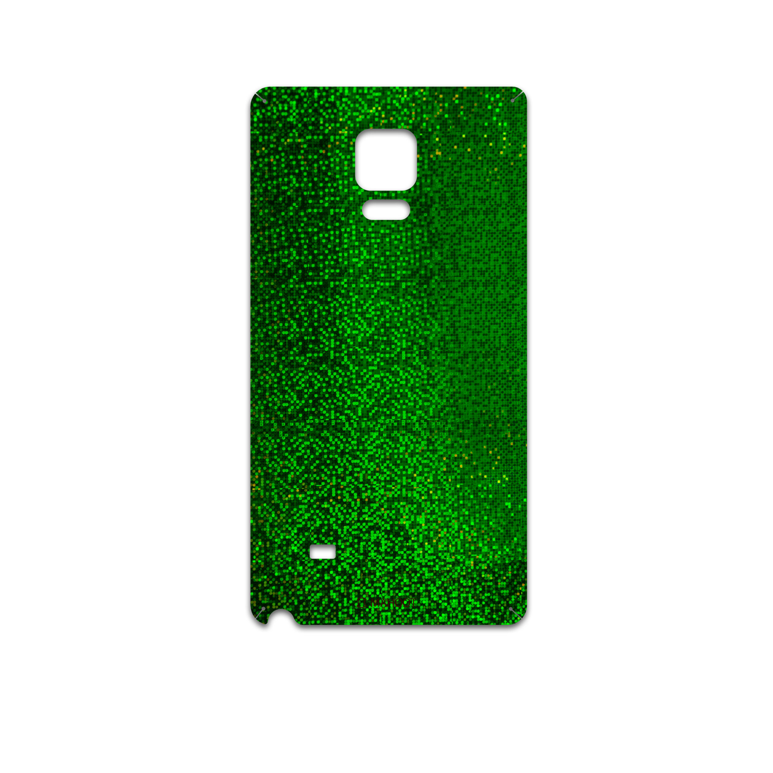 برچسب پوششی ماهوت مدل Green-Holographic مناسب برای گوشی موبایل سامسونگ Galaxy Note Edge