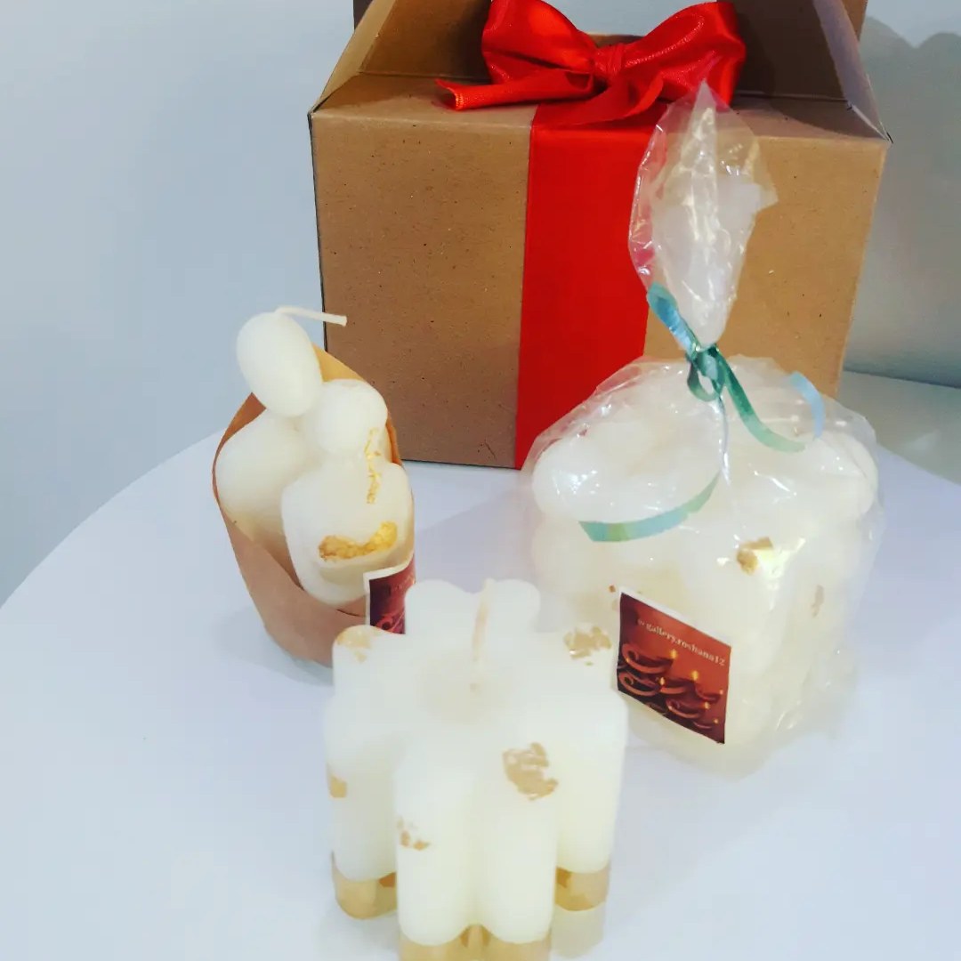 شمع ست سفید