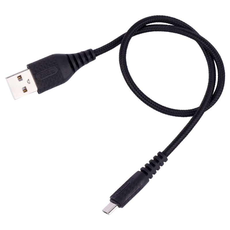 کابل کوتاه میکرو یو اس بی فست شارژ Beyond BA-313 2A 36cm