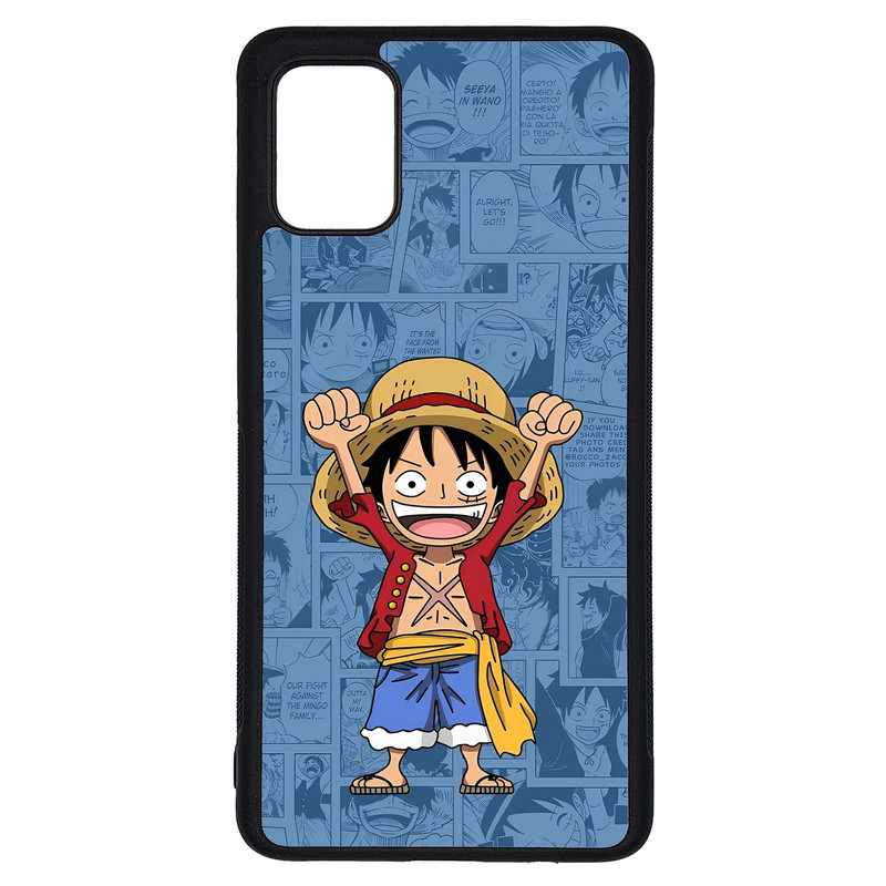 کاور طرح انیمه لوفی کد G-156 مناسب برای گوشی موبایل سامسونگ Galaxy A51 | دیجی قاب دونی