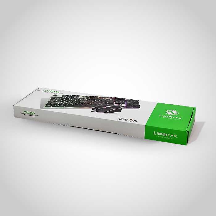 کیبورد و ماوس مخصوص بازی لایمید مدل GTX300