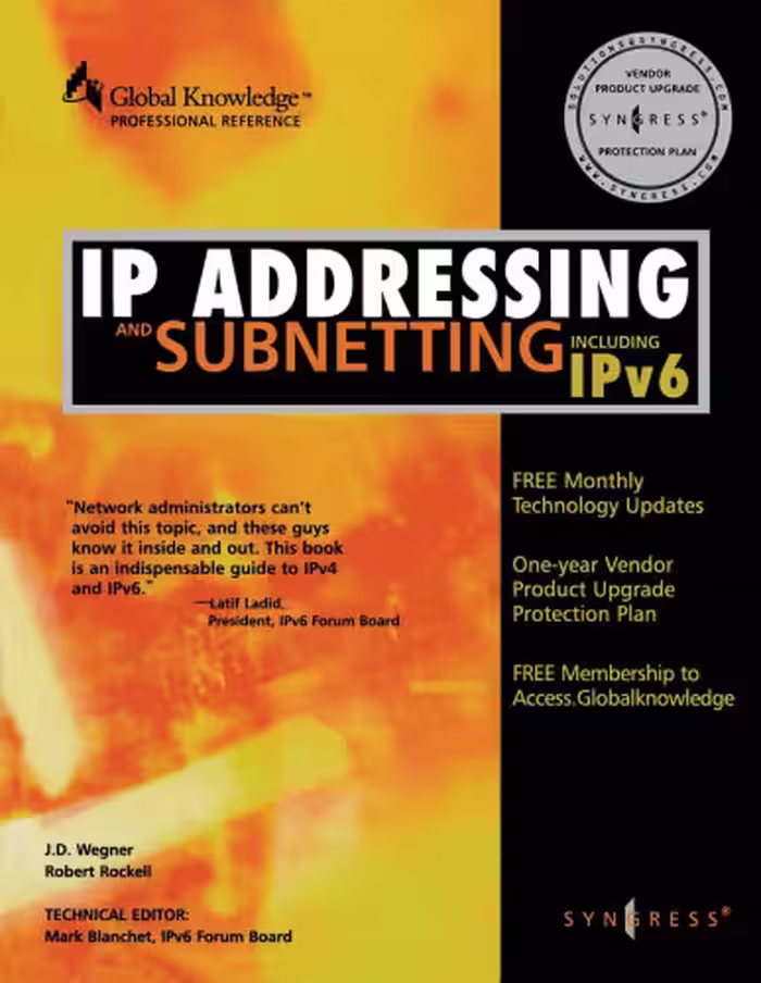 خرید و دانلود نسخه کامل کتاب IP Addressing and Subnetting, Including IPv6