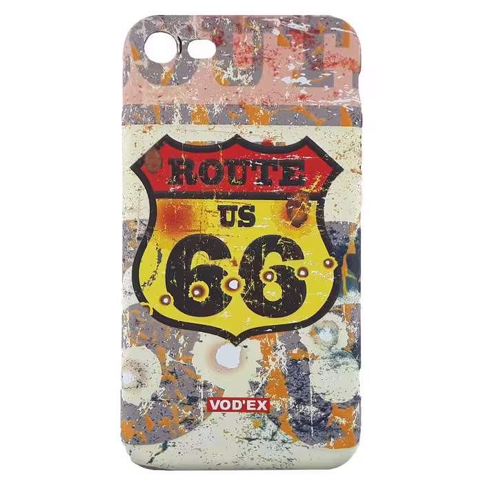 کاور سیلیکونی ودکس مدل Route 66 US مناسب برای گوشی آیفون 7/8