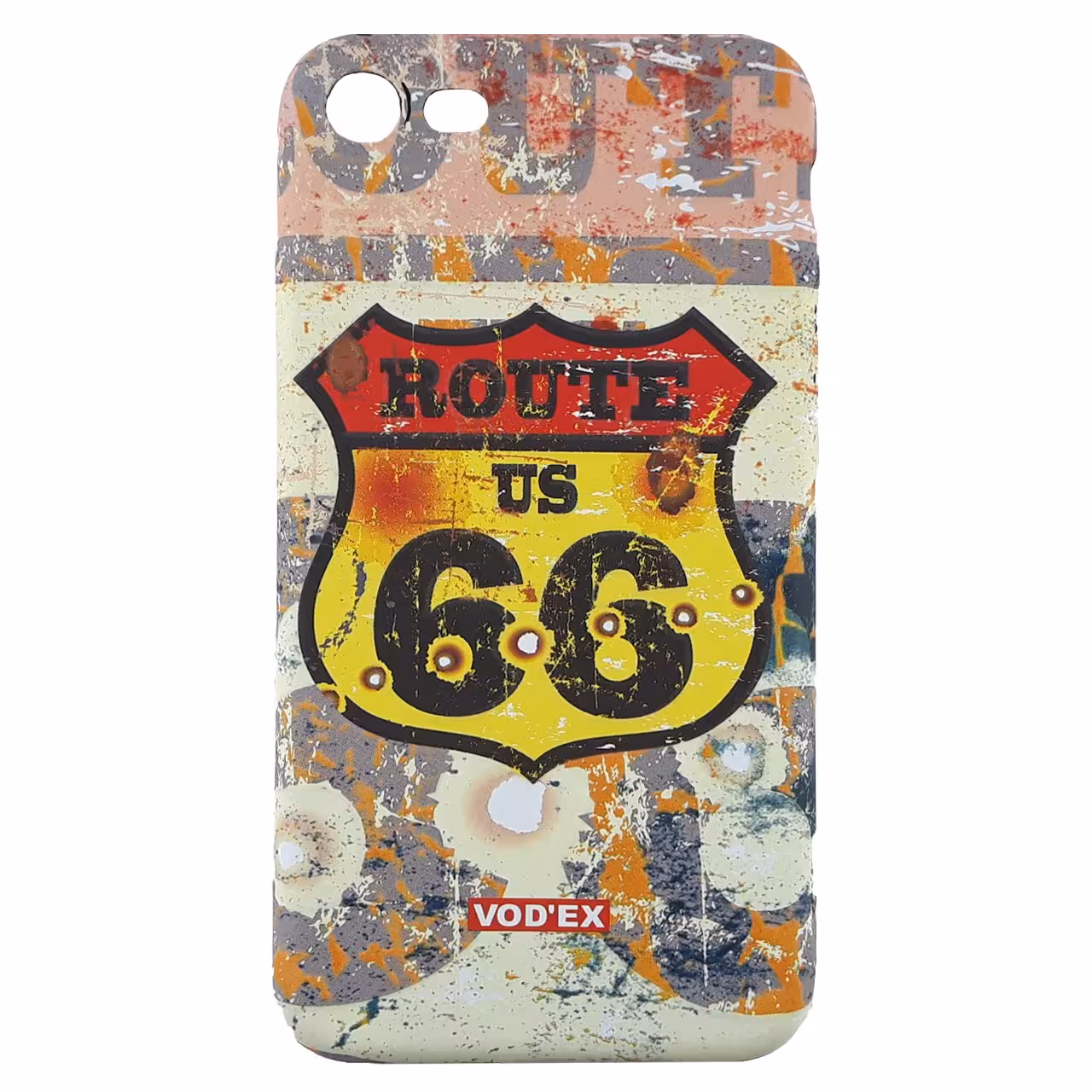 کاور سیلیکونی ودکس مدل Route 66 US مناسب برای گوشی آیفون 7/8