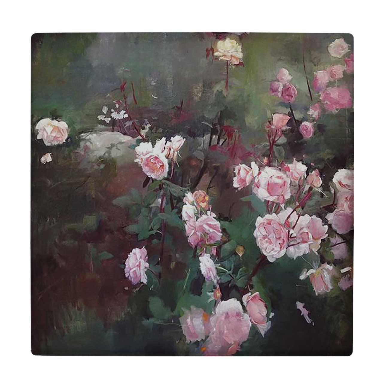 زیر لیوانی طرح نقاشی بوته های گل کد 6096838_5282