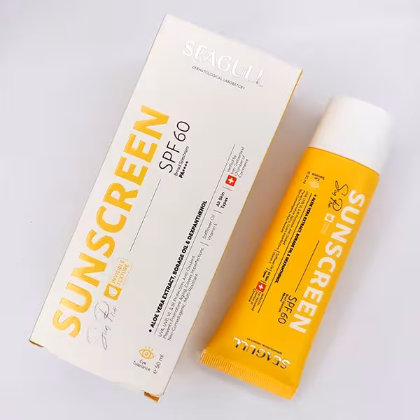 کرم ضد آفتاب سی گل فاقد رنگ SPF 60 حجم 50میل 90828