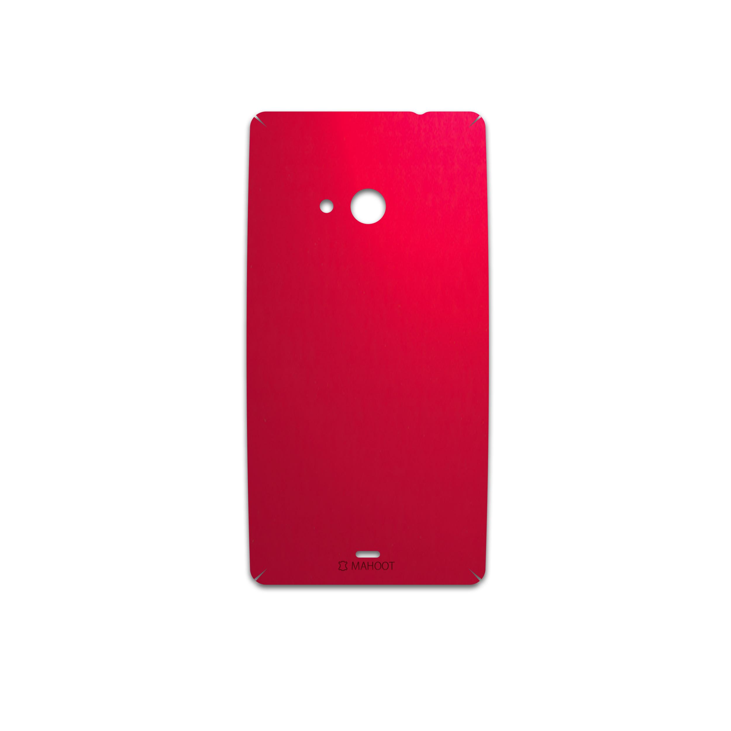 برچسب پوششی ماهوت مدل Matte-Warm-Red مناسب برای گوشی موبایل مایکروسافت Lumia 535