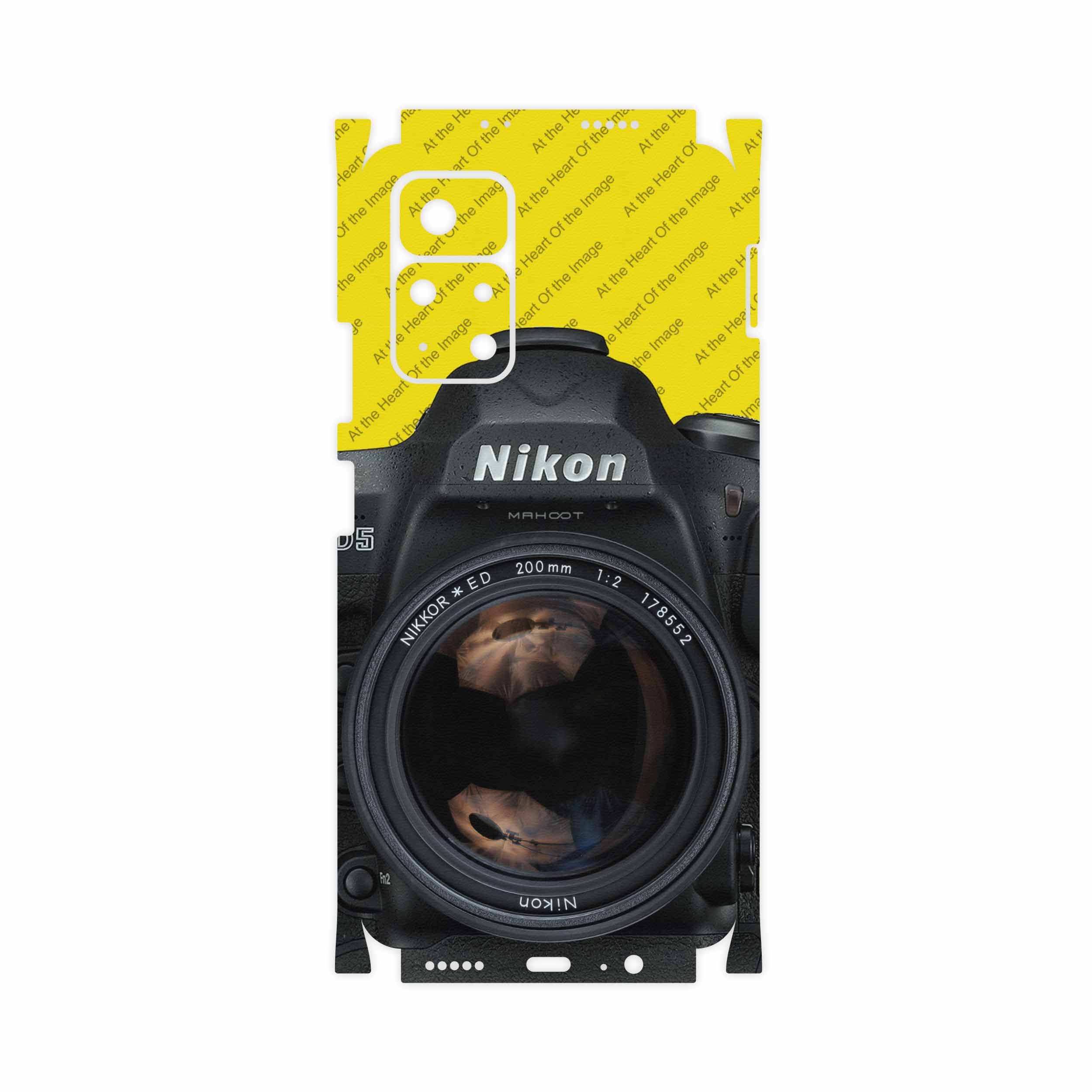 برچسب پوششی ماهوت مدل Nikon-Logo-FullSkin مناسب برای گوشی موبایل شیائومی Poco M4 Pro 5G