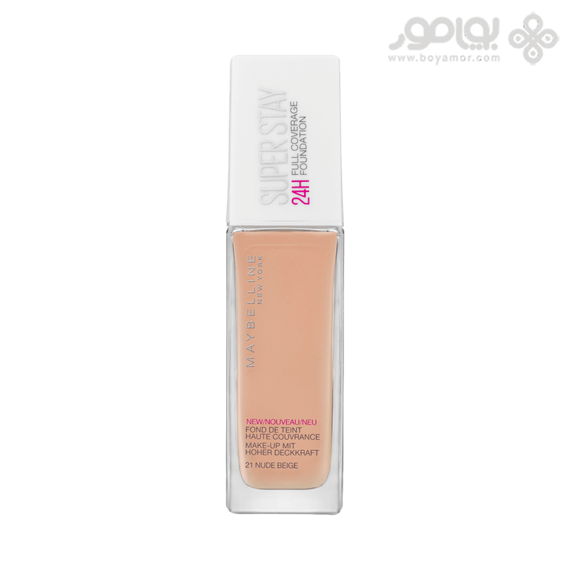 کرم پودر میبلین مدل Super Stay شماره 21 حجم 30 میل