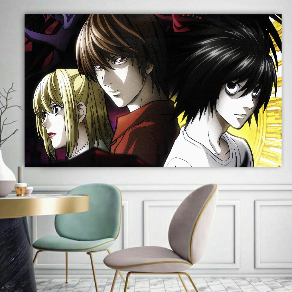 تابلو شاسی طرح انیمه دفترچه مرگ مدل TP716